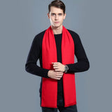 Ohayomi Mens Winter Cashmere Fashion Formal Soft Scarves Gloves, Scarves & Earmuffs - Tophatter Daily Deals