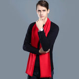 Ohayomi Mens Winter Cashmere Fashion Formal Soft Scarves Gloves, Scarves & Earmuffs - Tophatter Daily Deals