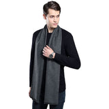 Ohayomi Mens Winter Cashmere Fashion Formal Soft Scarves Gloves, Scarves & Earmuffs - Tophatter Daily Deals