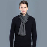 Ohayomi Mens Winter Cashmere Fashion Formal Soft Scarves Gloves, Scarves & Earmuffs - Tophatter Daily Deals