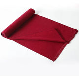 Ohayomi Mens Winter Cashmere Fashion Formal Soft Scarves Wine Red Gloves, Scarves & Earmuffs - Tophatter Daily Deals