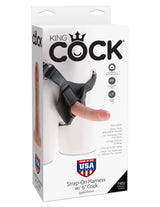 King Cock Strap-On Harness With 6-Inch Realistic Dong – Strap-On Dildo > Dildos > Strap On Harnesses - Tophatter Daily Deals