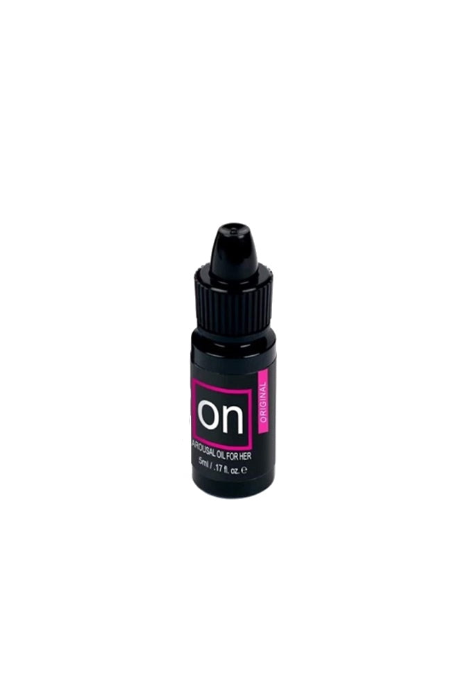 ON by Sensuva - Original Natural Arousal Oil For Her - 5ml Liquid - Tophatter Daily Deals