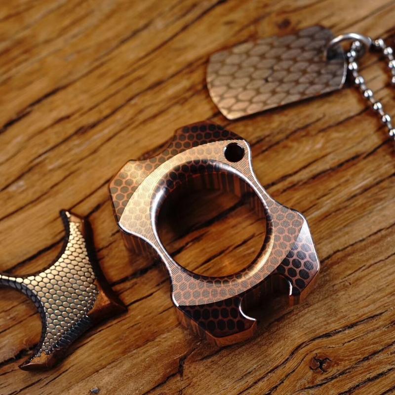 Kasfly One Finger Knuckle - Limited Edition Brass Knuckles - Tophatter Daily Deals