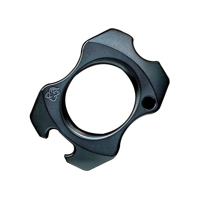 Kasfly One Finger Knuckle - Zirconium Edition Brass Knuckles - Tophatter Daily Deals