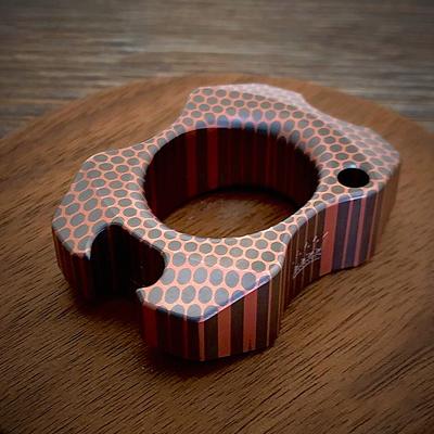 Kasfly One Finger Knuckle - Limited Edition Brass Knuckles - Tophatter Daily Deals