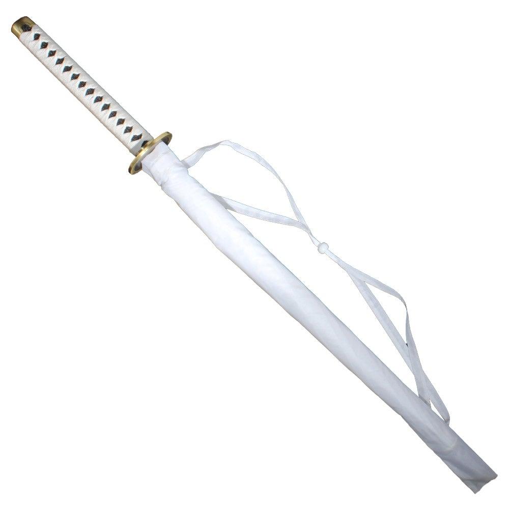 One piece Zoro Wado Ichimonji Katana Handle Umbrella White Swords - Tophatter Daily Deals