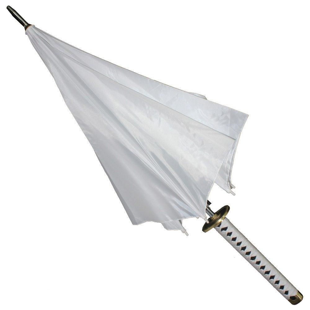 One piece Zoro Wado Ichimonji Katana Handle Umbrella White Swords - Tophatter Daily Deals