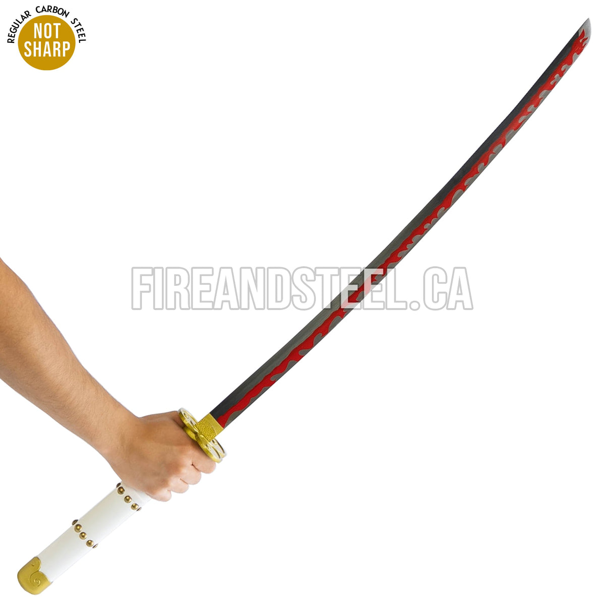 Kozuki Oden's "Ame No Habakiri" Katana (Oden Sword) 2nd Edition Anime Sword - Tophatter Daily Deals