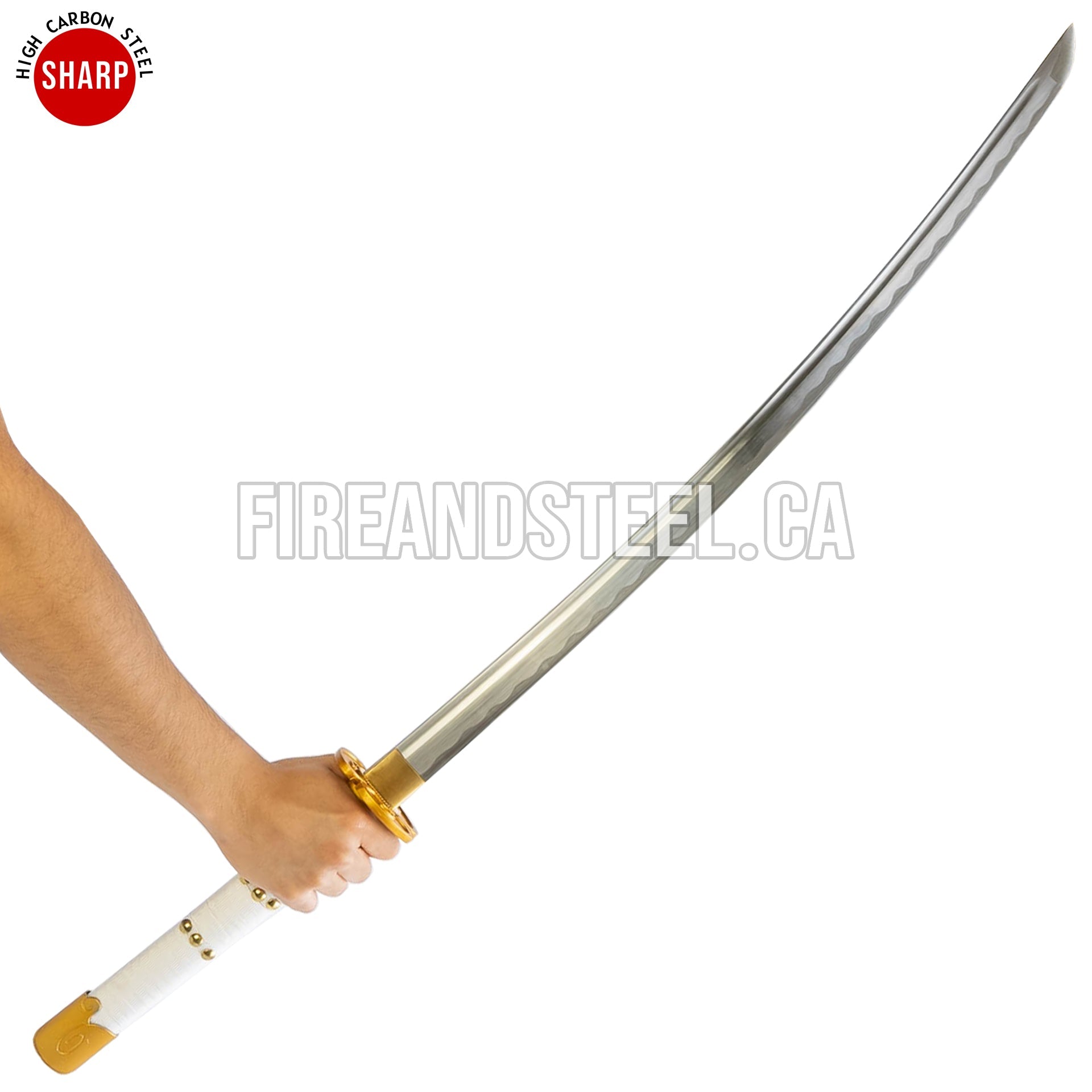 Kozuki Oden's "Ame No Habakiri" Katana (Oden Sword - Battle Ready) Anime Sword - Tophatter Daily Deals