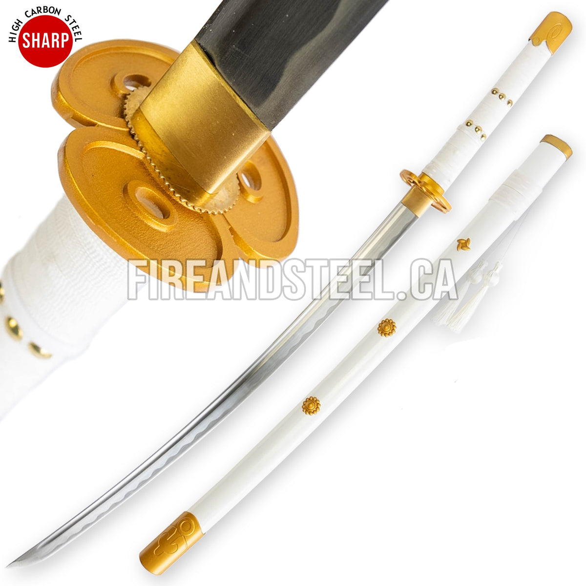 Kozuki Oden's "Ame No Habakiri" Katana (Oden Sword - Battle Ready) 1st Edition Anime Sword - Tophatter Daily Deals