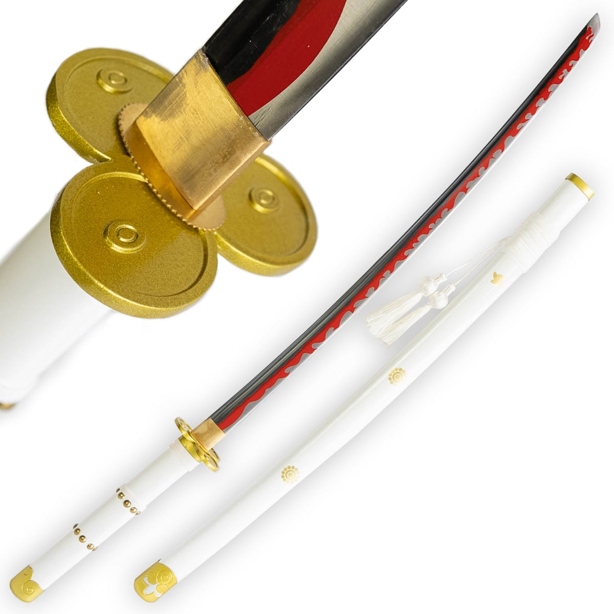 Kozuki Oden's "Ame No Habakiri" Katana (Oden Sword - Battle Ready) 2nd Edition Anime Sword - Tophatter Daily Deals