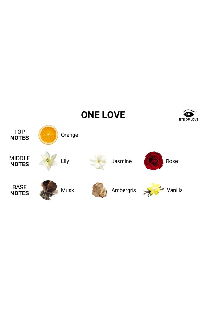 Eye of Love - One Love Pheromone Parfum - Various Sizes Liquid - Tophatter Daily Deals