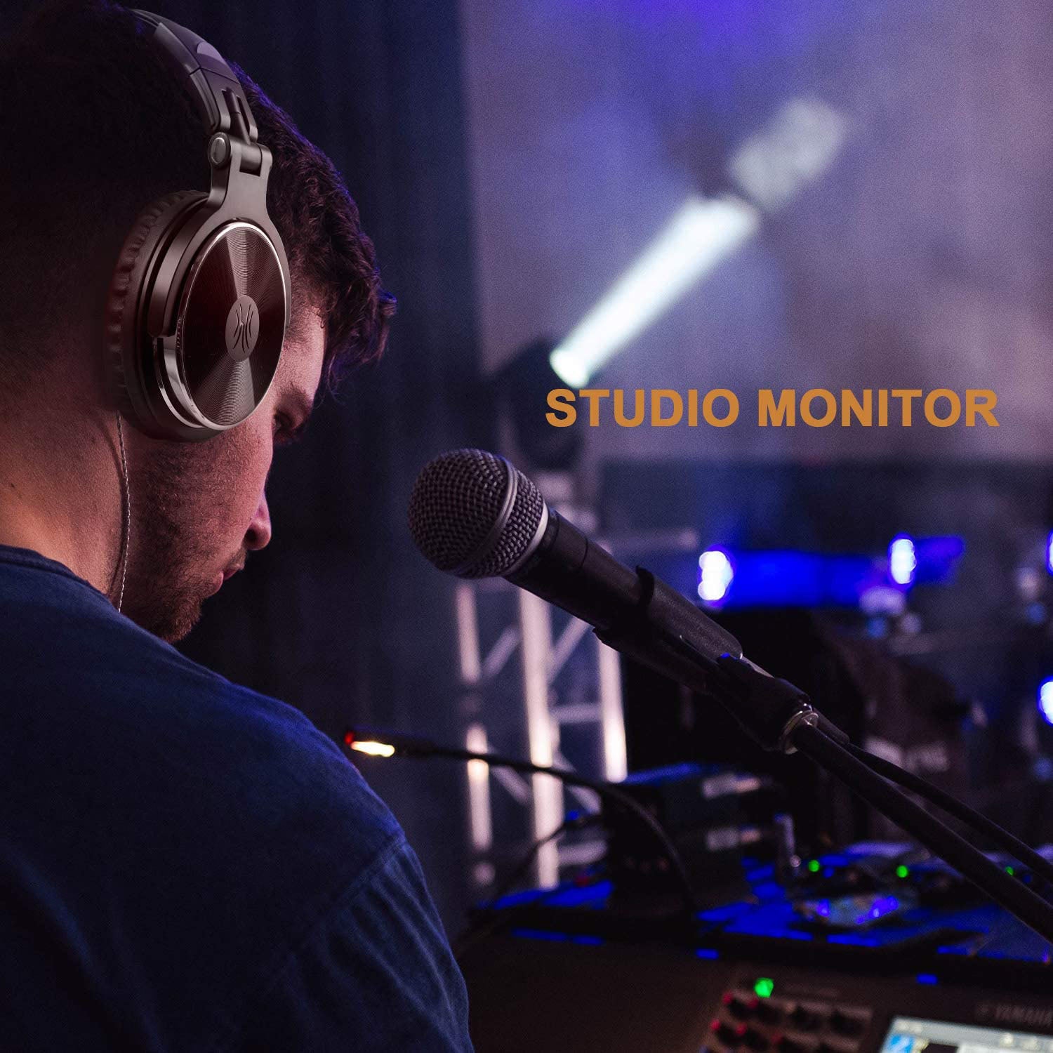 OneOdio Wired Over Ear Headphones Studio Monitor & Mixing DJ Stereo Headsets Over-Ear Headphones - Tophatter Daily Deals