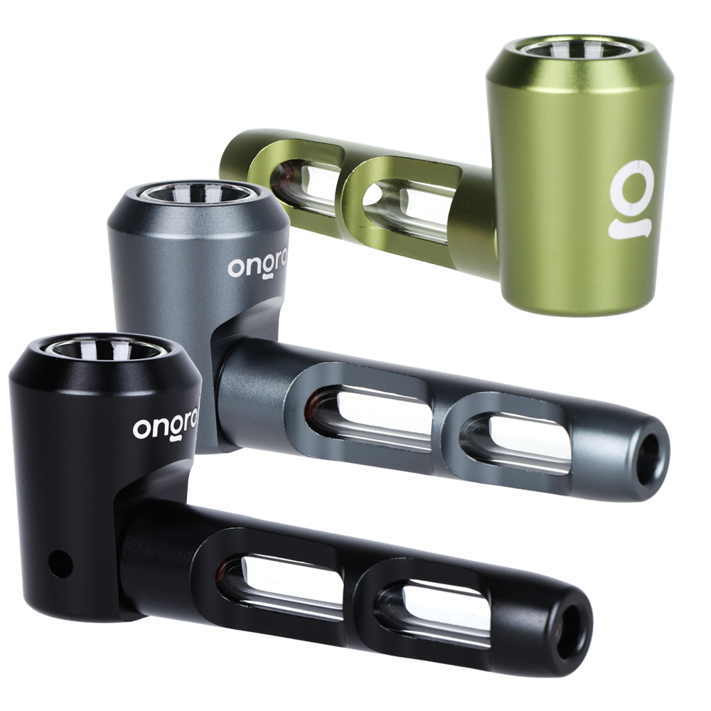ONGROK Aluminum & Glass Spoon Pipe Spoon Pipes - Tophatter Daily Deals