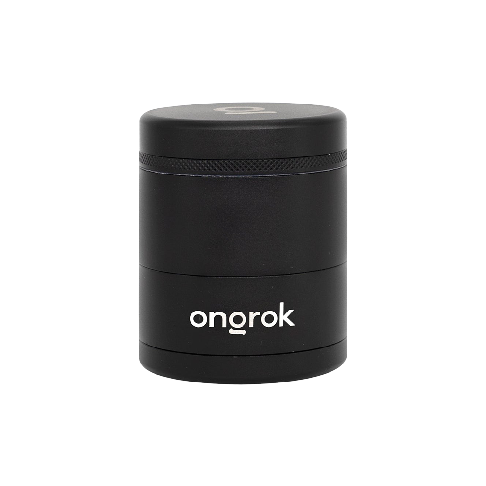 ONGROK Flower Petal Toothless Grinder | 5pc | 2.2" Black Metal Grinders - Tophatter Daily Deals