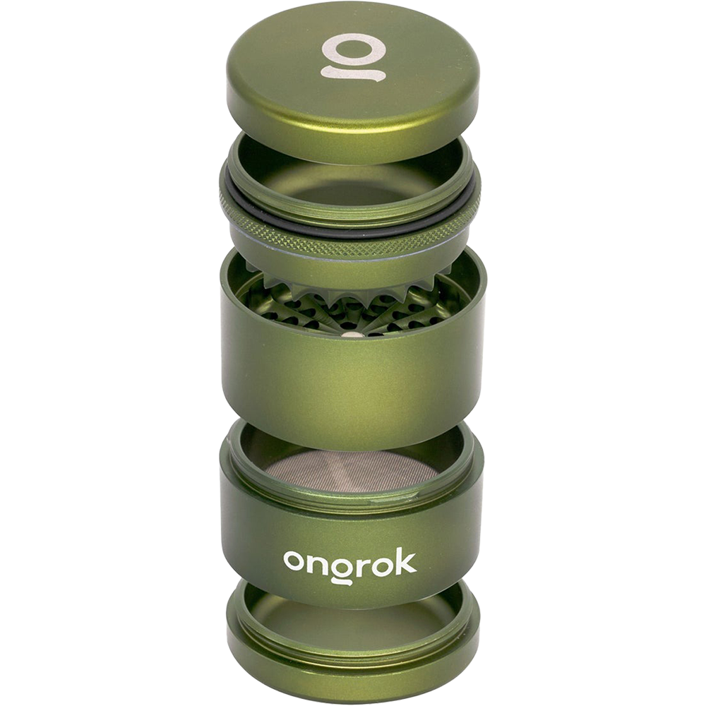 ONGROK Flower Petal Toothless Grinder | 5pc | 2.2" Grinders - Tophatter Daily Deals