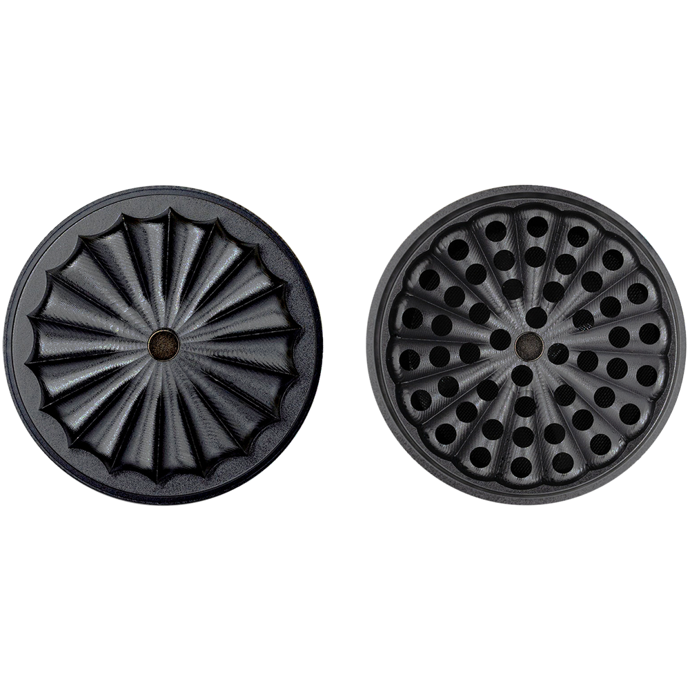 ONGROK Flower Petal Toothless Grinder | 5pc | 2.5" Grinders - Tophatter Daily Deals