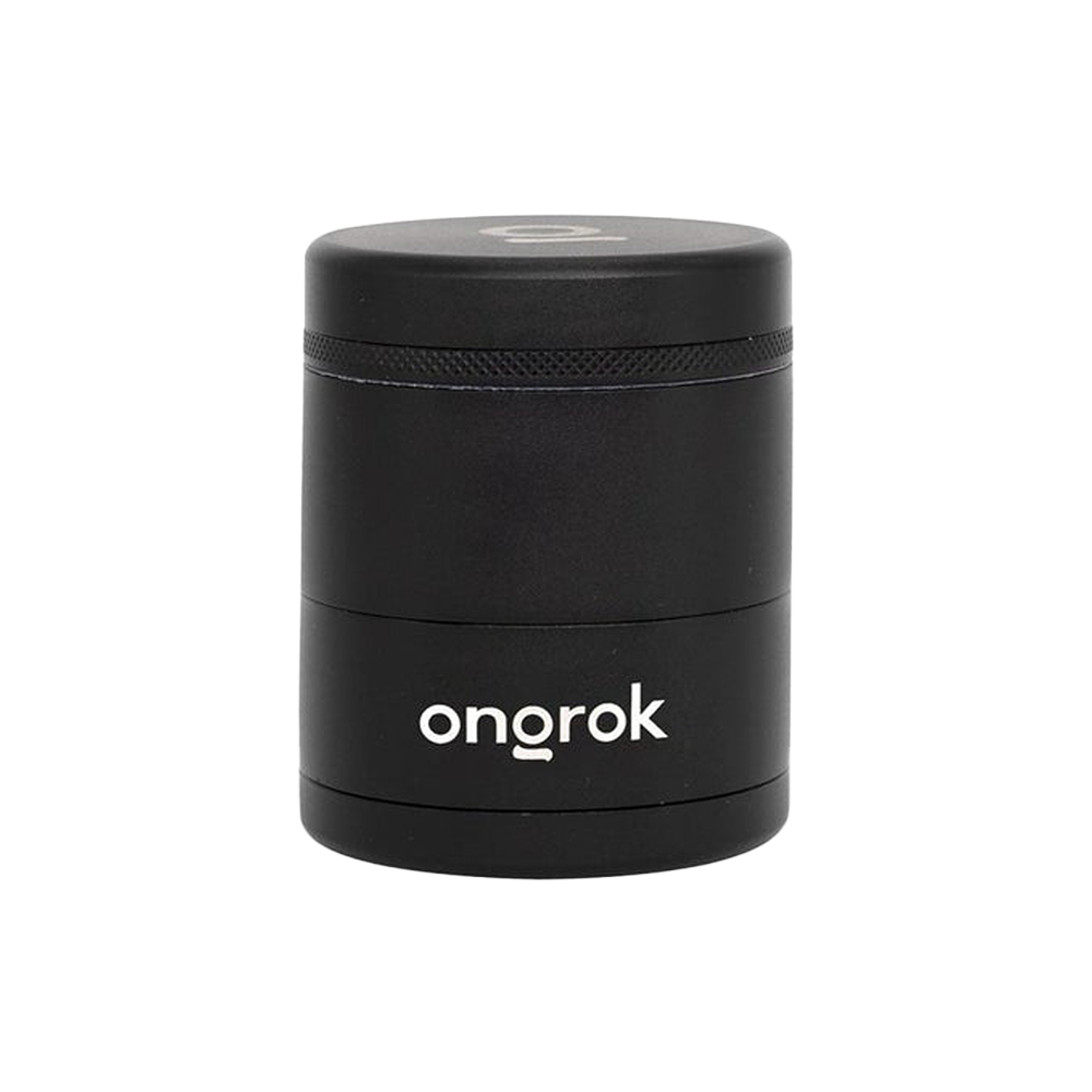 ONGROK Flower Petal Toothless Grinder | 5pc | 2.5" Black Metal Grinders - Tophatter Daily Deals