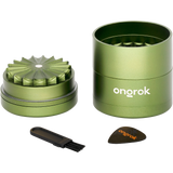ONGROK Flower Petal Toothless Grinder | 5pc | 2.5" Grinders - Tophatter Daily Deals