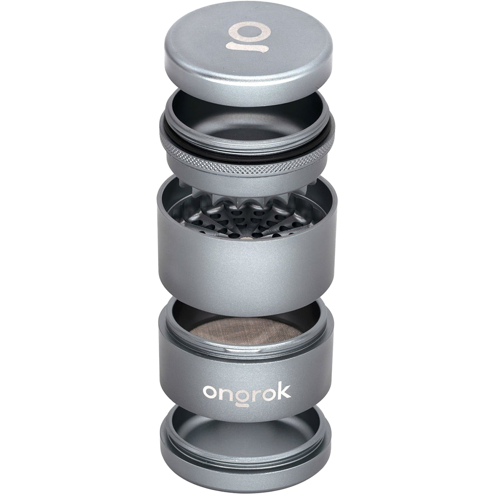 ONGROK Flower Petal Toothless Grinder | 5pc | 2.5" Grinders - Tophatter Daily Deals
