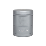 ONGROK Flower Petal Toothless Grinder | 5pc | 2.5" Silver Metal Grinders - Tophatter Daily Deals