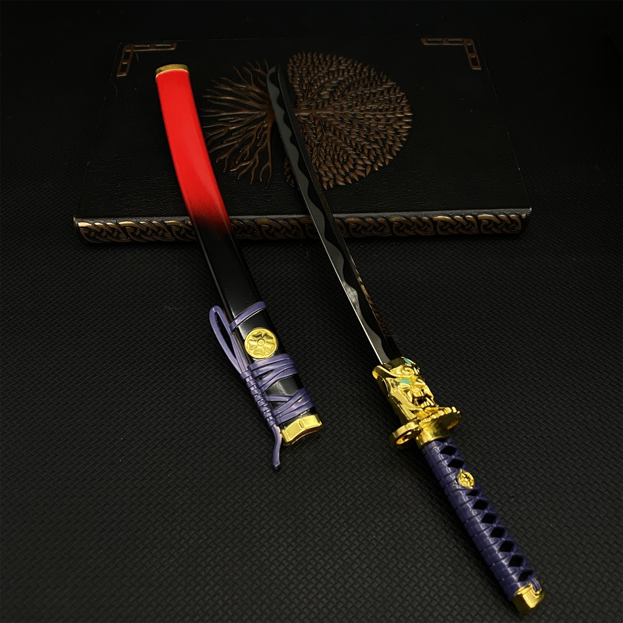 Metal Val Oni Katana Onimaru Katana Replica 30CM/11.8" - Tophatter Daily Deals