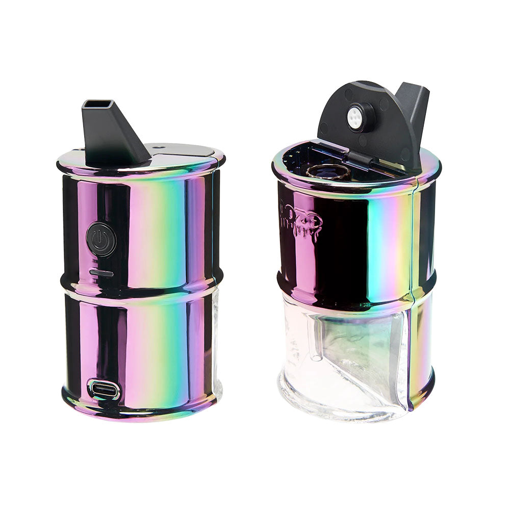 Ooze Electro Barrel Electric Dab Rig Ooze Rainbow Vaporizers - Tophatter Daily Deals