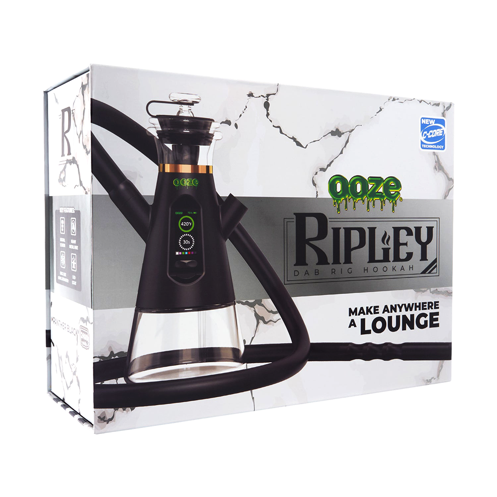Ooze Ripley Electric Dab Rig Hookah Vaporizers - Tophatter Daily Deals