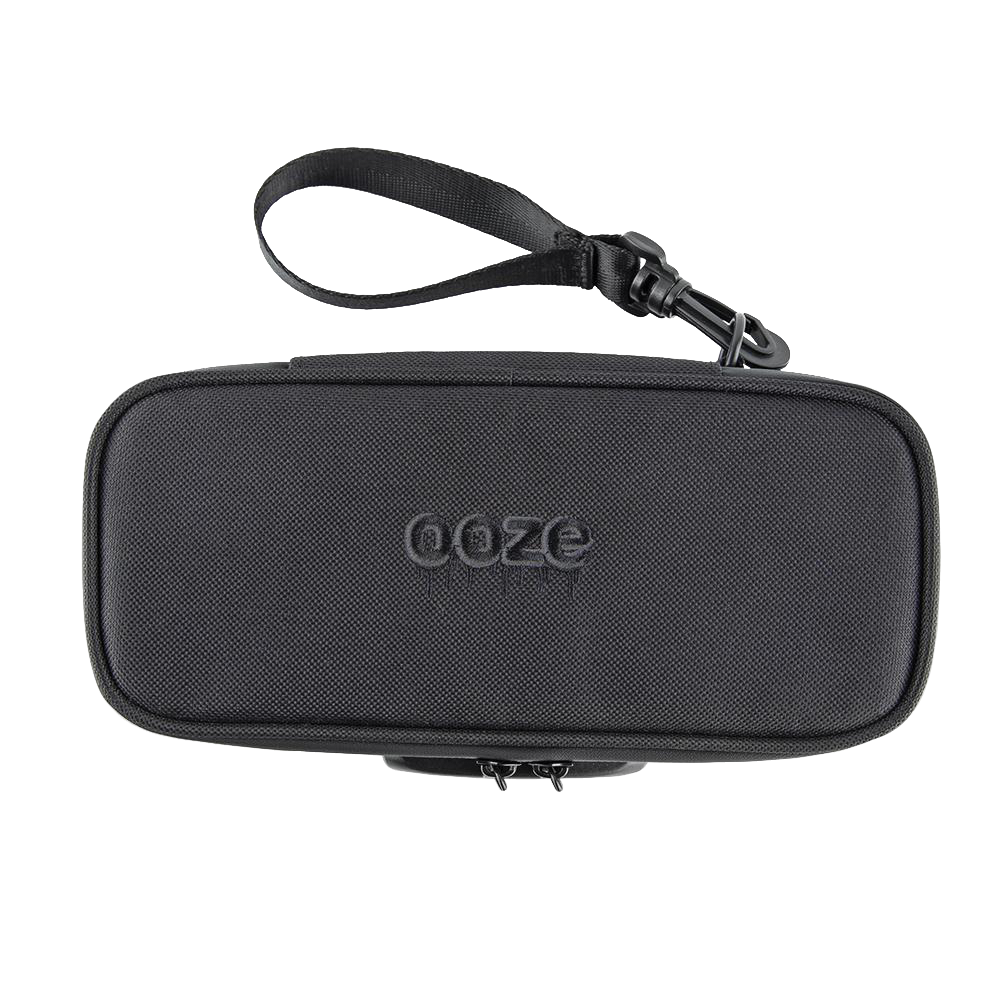 Ooze Traveler Series Smell Proof Travel Pouch Black Stash Pouches - Tophatter Daily Deals