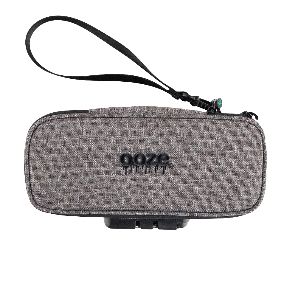 Ooze Traveler Series Smell Proof Travel Pouch Gray Stash Pouches - Tophatter Daily Deals