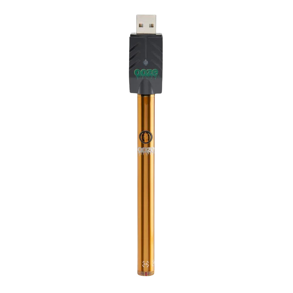 Ooze Twist Slim 510 Battery 2.0 Ooze Slim Orange Vaporizers - Tophatter Daily Deals