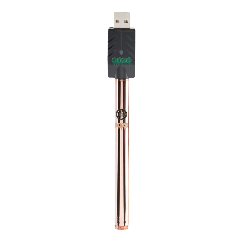 Ooze Twist Slim 510 Battery 2.0 Ooze Slim Rose Gold Vaporizers - Tophatter Daily Deals
