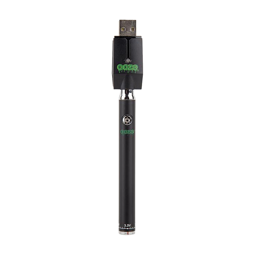 Ooze Twist Slim 510 Battery Ooze Slim Black Vaporizers - Tophatter Daily Deals