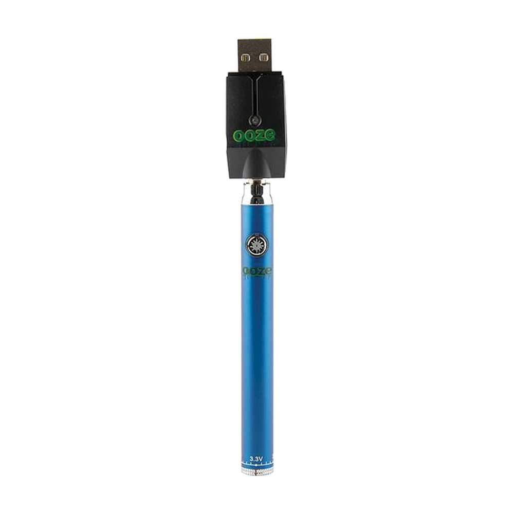Ooze Twist Slim 510 Battery Ooze Slim Blue Vaporizers - Tophatter Daily Deals
