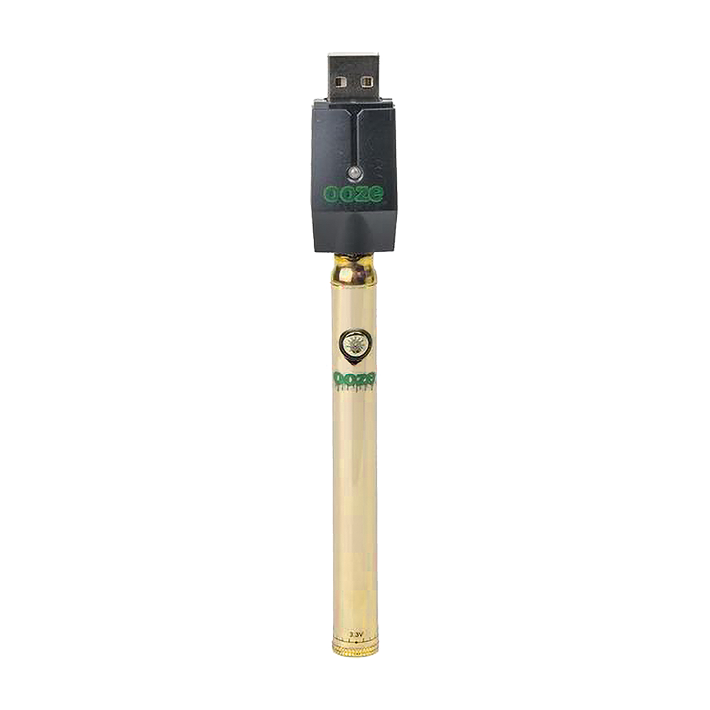 Ooze Twist Slim 510 Battery Ooze Slim Gold Vaporizers - Tophatter Daily Deals