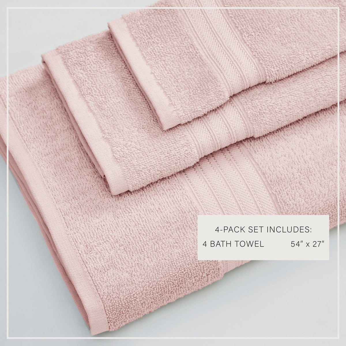 Cotton Terry Bath Towel Set - Cooper Collection Bath - Tophatter Daily Deals