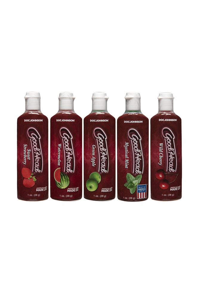 Doc Johnson - GoodHead - Oral Delight Gel - 5-Pack Liquid - Tophatter Daily Deals