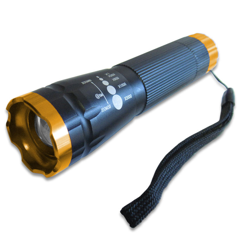 Waterproof LED Flashlight with Distress Mode - Tophatter's Weapons'N'Deals maxsell - Tophatter Daily Deals