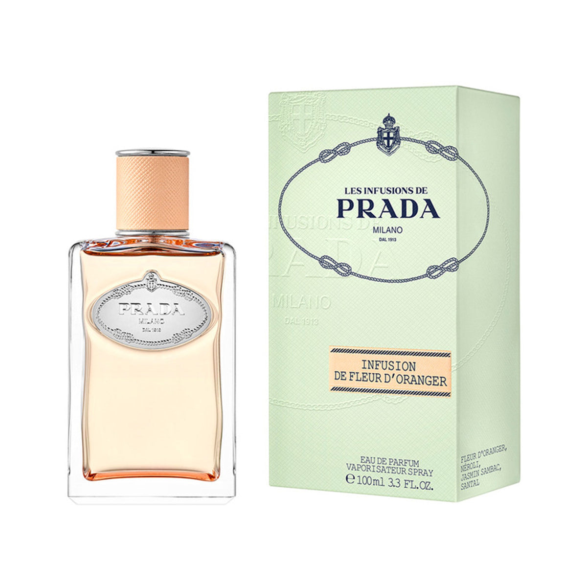 Prada Les Infusions de Fleur d'Oranger Eau De Parfum 100ml Spray - Tophatter Daily Deals