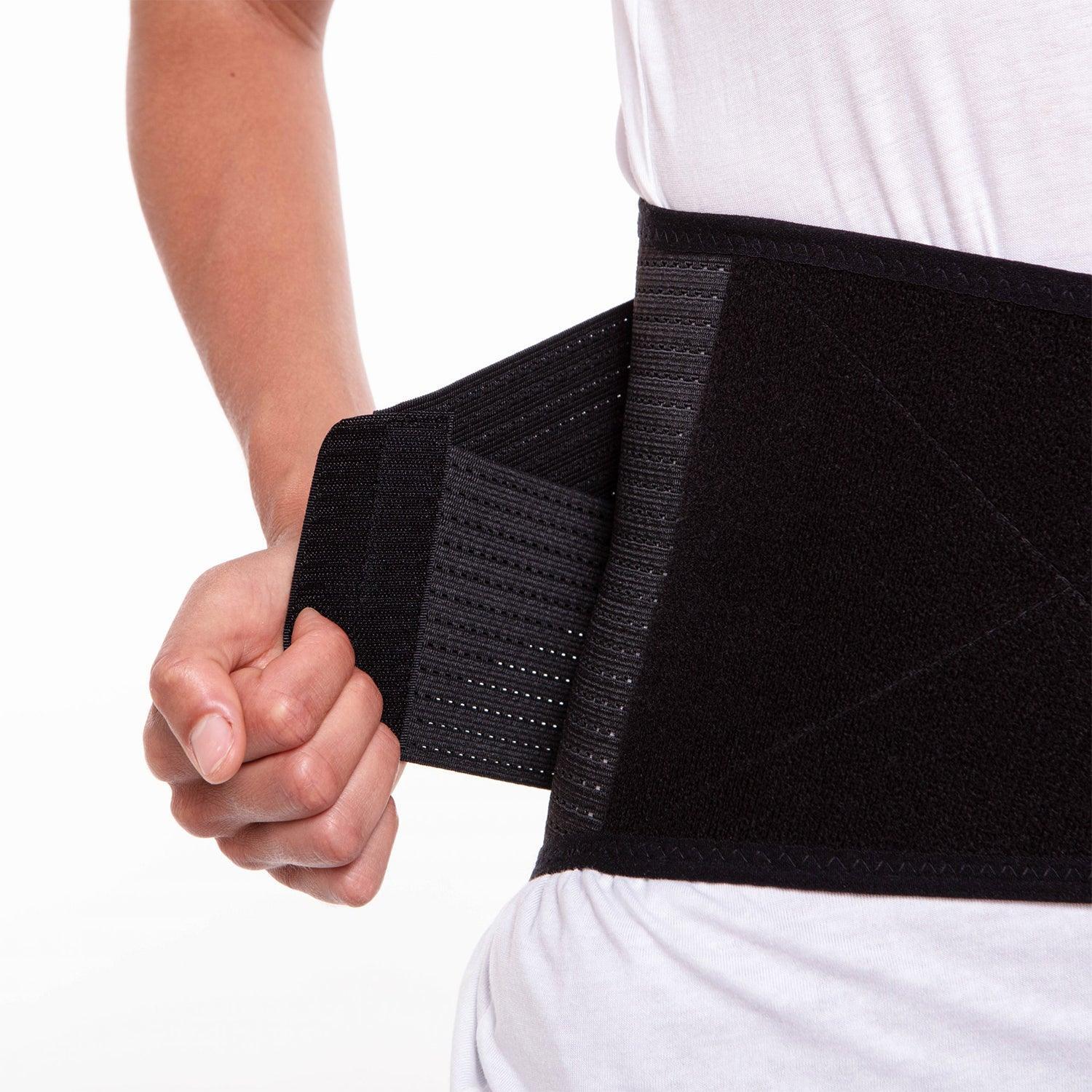 Lower Back Support Belt - Adjustable Back Brace for Lower Back Pain Health Care - Tophatter Daily Deals