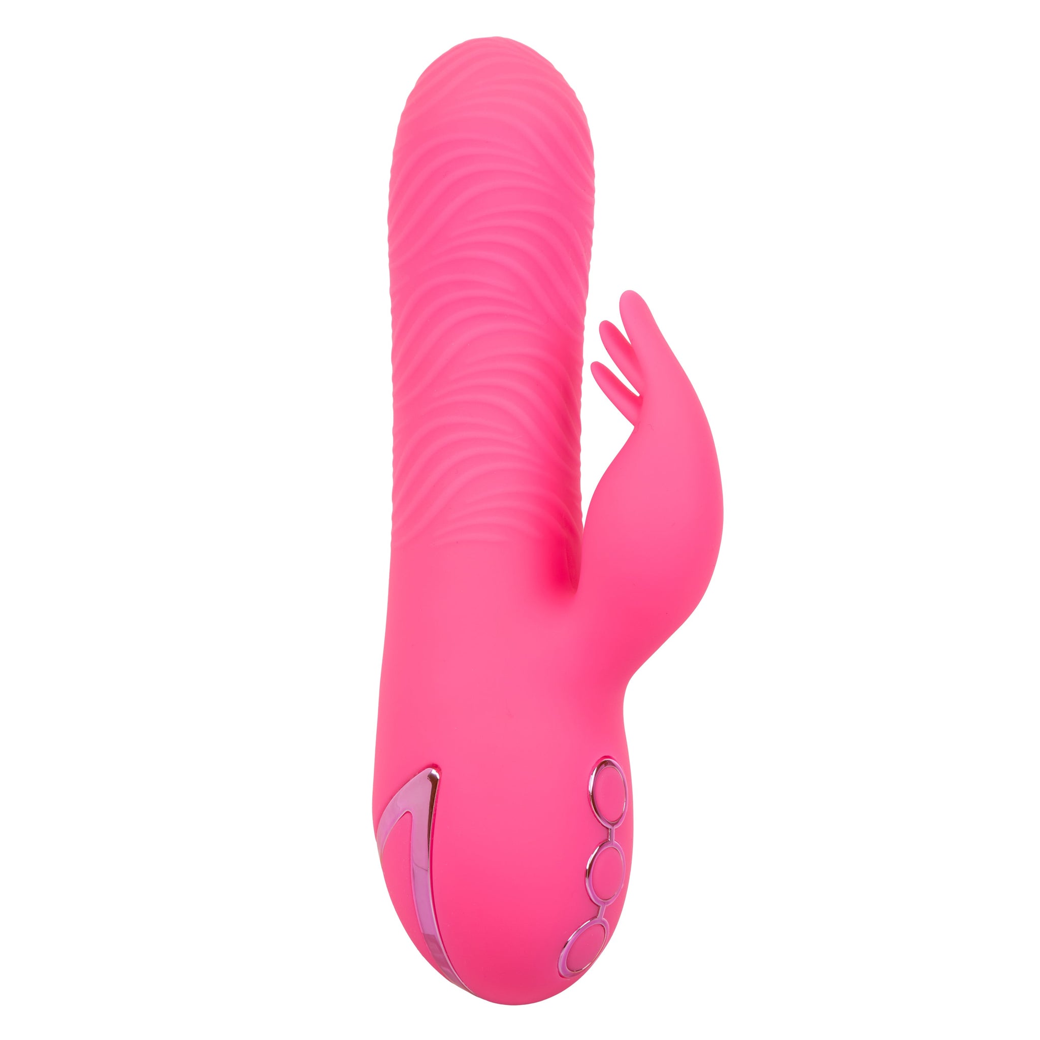 California Dreaming Sacramento Sweetie Pink Dual Stimulator with Rotating Beads and 10 Vibration Modes > Vibrators > Ladies > Rabbit - Tophatter Daily Deals