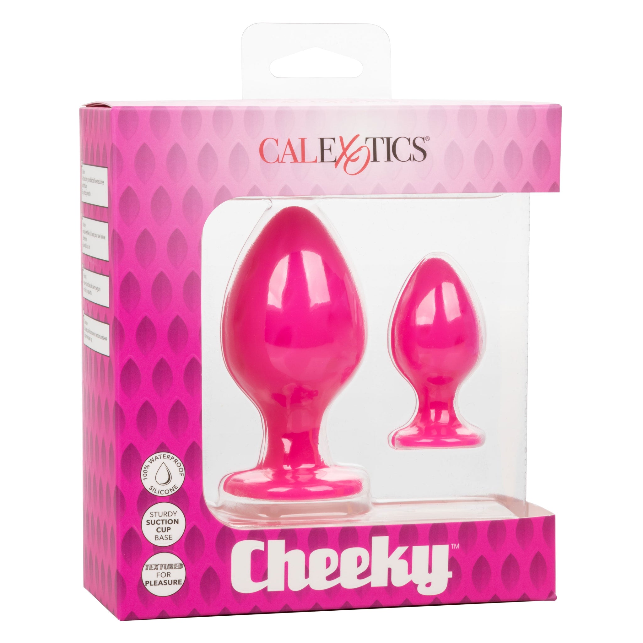 Cheeky Butt Plug Duo (Pink) – Playful Butt Plug Set > Anal Range > Butt Plug Kits - Tophatter Daily Deals