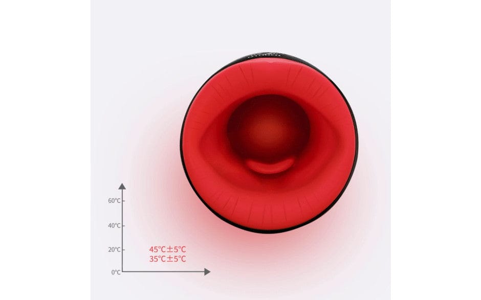 Chiven 2 (Black) – Heating Vibrating Masturbator > Sex Toys For Men > Masturbators > Vibrating - Tophatter Daily Deals