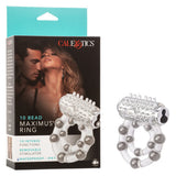 Maximus Waterproof Enhancement Ring with 10 Stroker Beads – Cock Ring > Cock Ring > Single - Tophatter Daily Deals