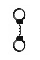 Ouch by Shots Toys - Beginner Metal Handcuffs - Assorted Colors Black BDSM - Tophatter Daily Deals