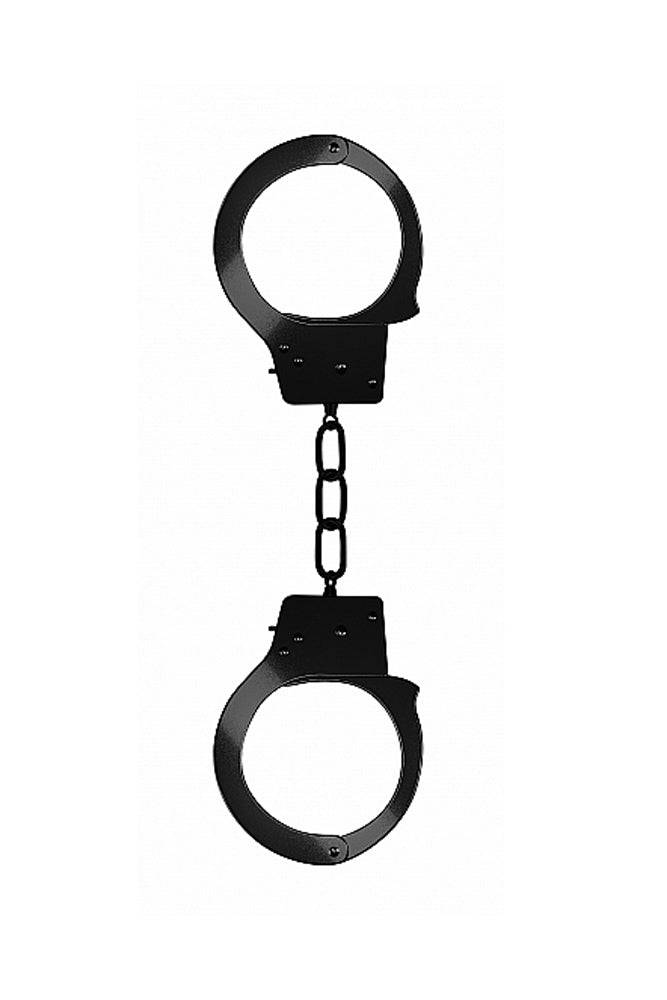 Ouch by Shots Toys - Beginner Metal Handcuffs - Assorted Colors Black BDSM - Tophatter Daily Deals
