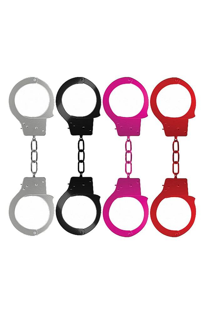 Ouch by Shots Toys - Beginner Metal Handcuffs - Assorted Colors BDSM - Tophatter Daily Deals