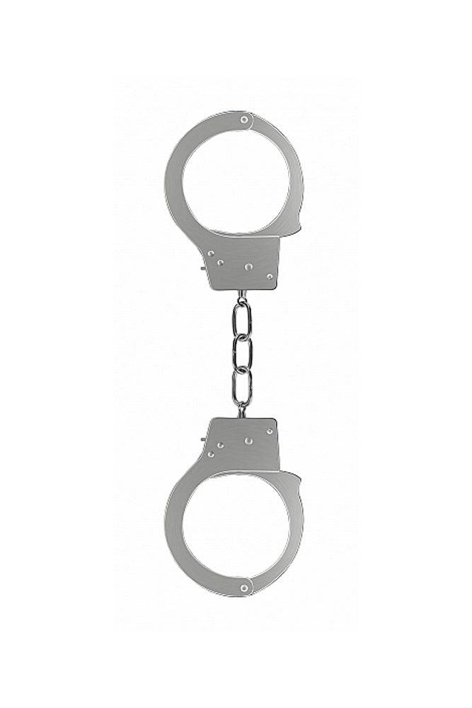 Ouch by Shots Toys - Beginner Metal Handcuffs - Assorted Colors Silver BDSM - Tophatter Daily Deals