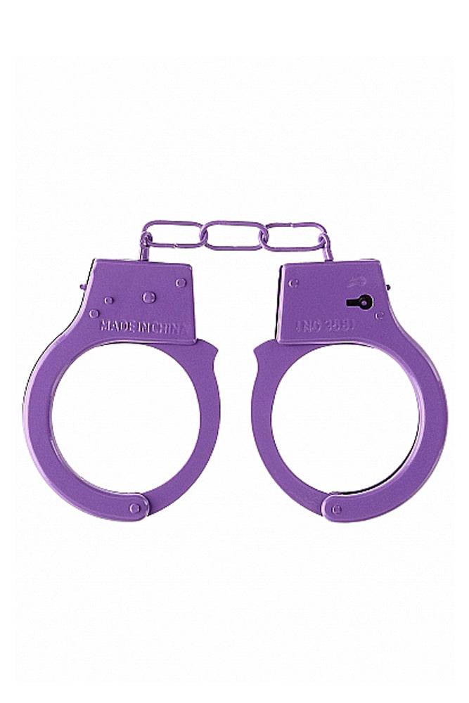Ouch by Shots Toys - Beginner Metal Handcuffs - Assorted Colors BDSM - Tophatter Daily Deals